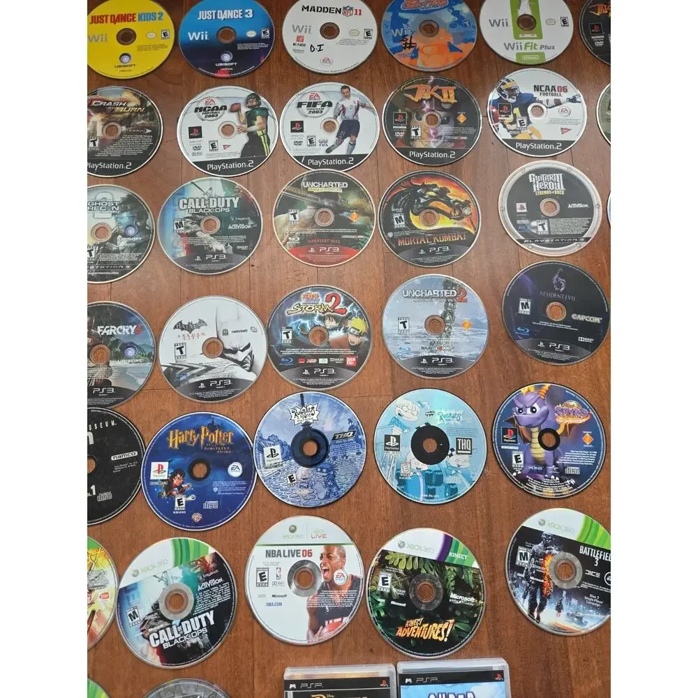 Lot 47 Games Wii Playstation 2 3 4 Xbox 360 Nintendo Umd